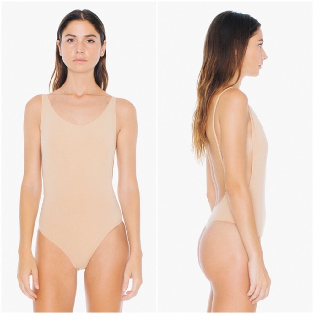 American Apparel thong bodysuit